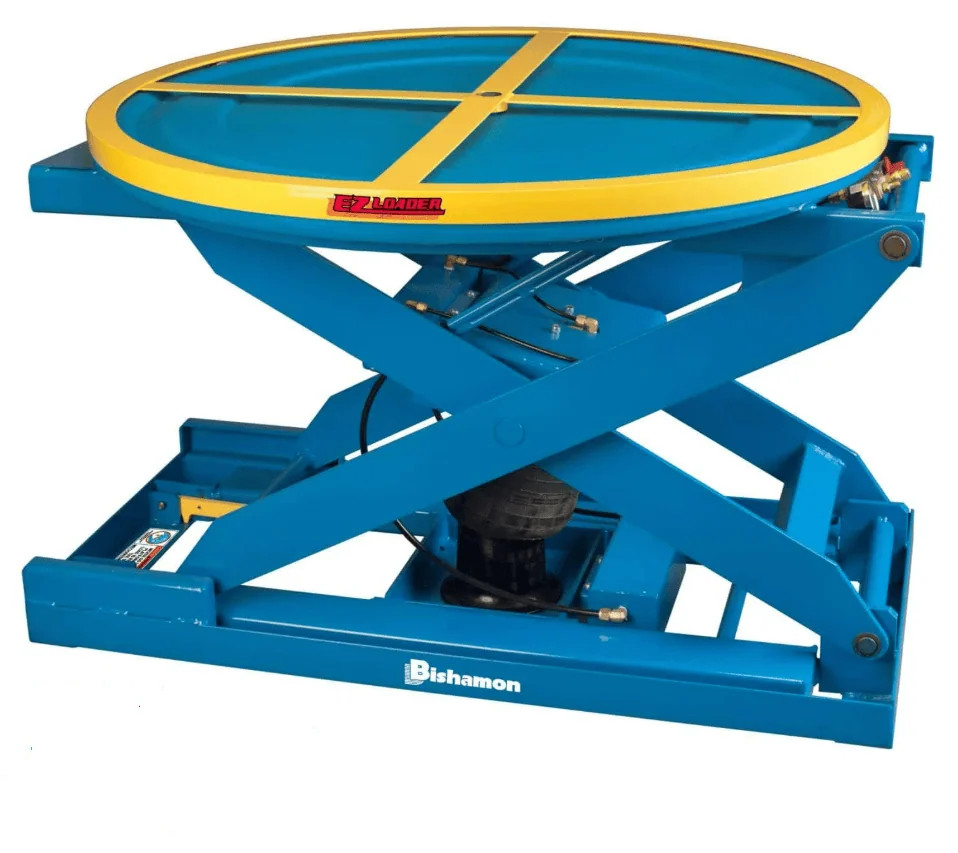 Bishamon Self  Leveling EZ Loader Pneumatic Pallet Positioner - EZ Loader-2848-SS