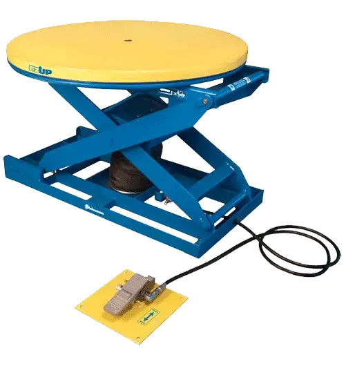 Pneumatic Scissor Lift Tables   EZ UP ® EZU Series EZU-15, EZU-15-R, EZU-15-R-SS - EZU-15R-SS