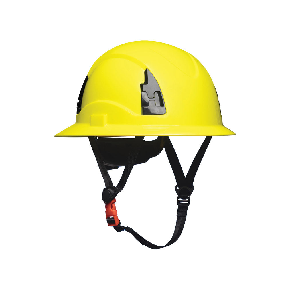 APEX Type 2 Class E Full Brim Safety Helmet Yellow