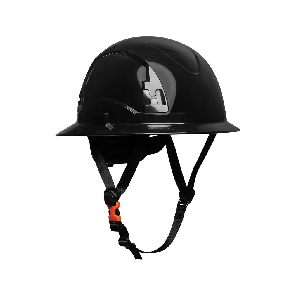 APEX Type 2 Class C Full Brim Safety Helmet Black