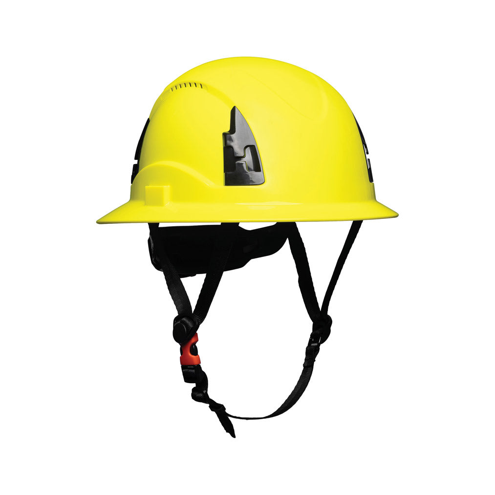 APEX Type 2 Class C Full Brim Safety Helmet Yellow