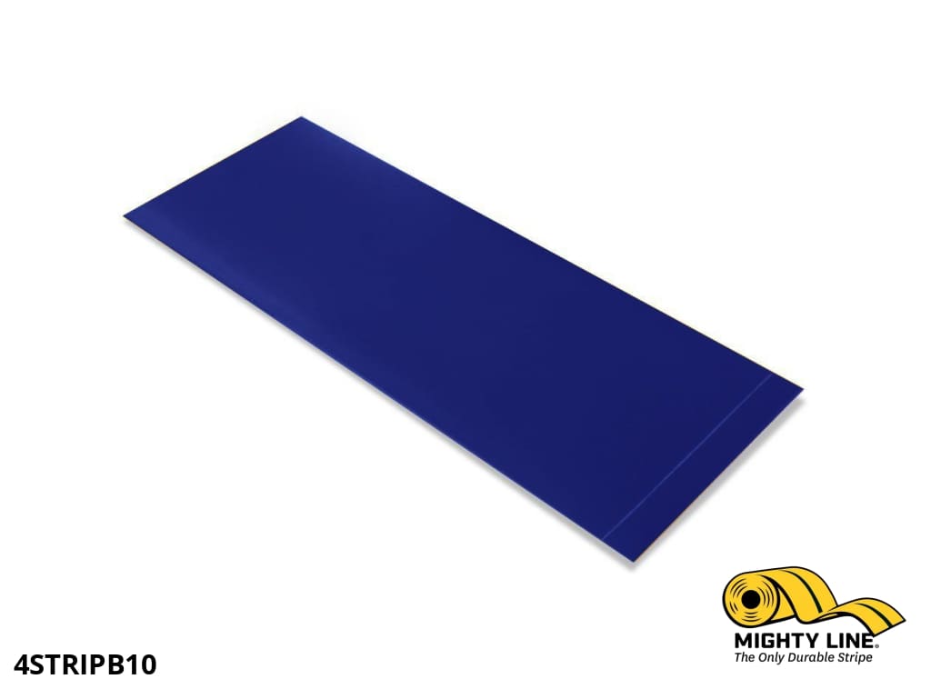Blue 4 Floor Tape Segments