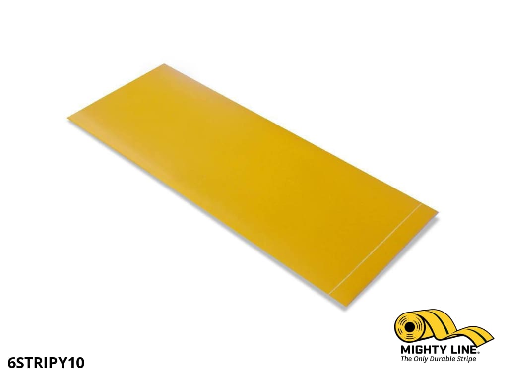Yellow 6 Floor Tape Segments