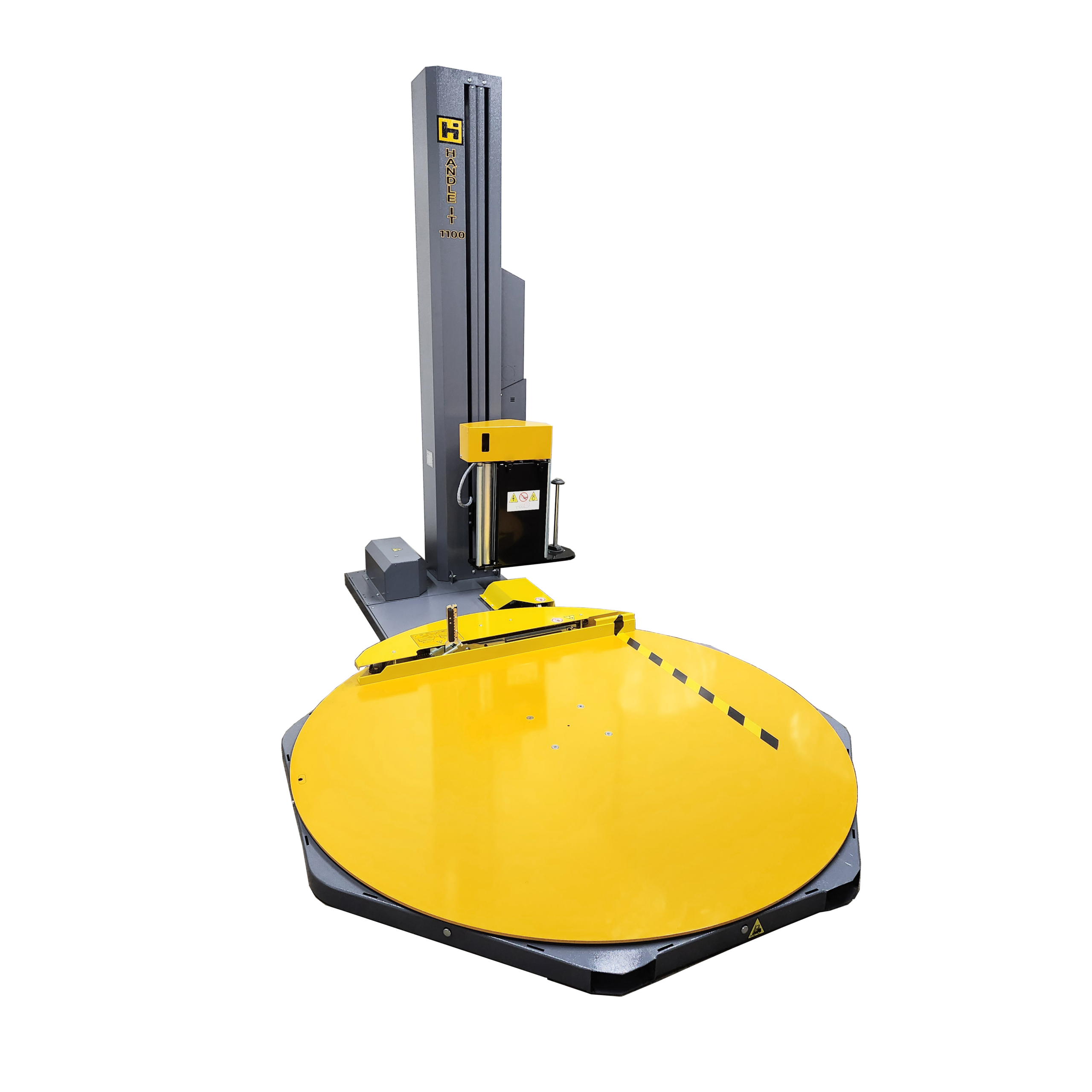Handle-It 1100MC Semi-Auto Turntable Stretch Wrap Machine Mechanical Clamp & Cut