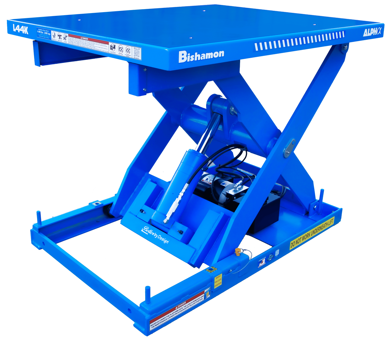 ALPHA Electric-Hydraulic Lift Tables - L44K-TT4448-480
