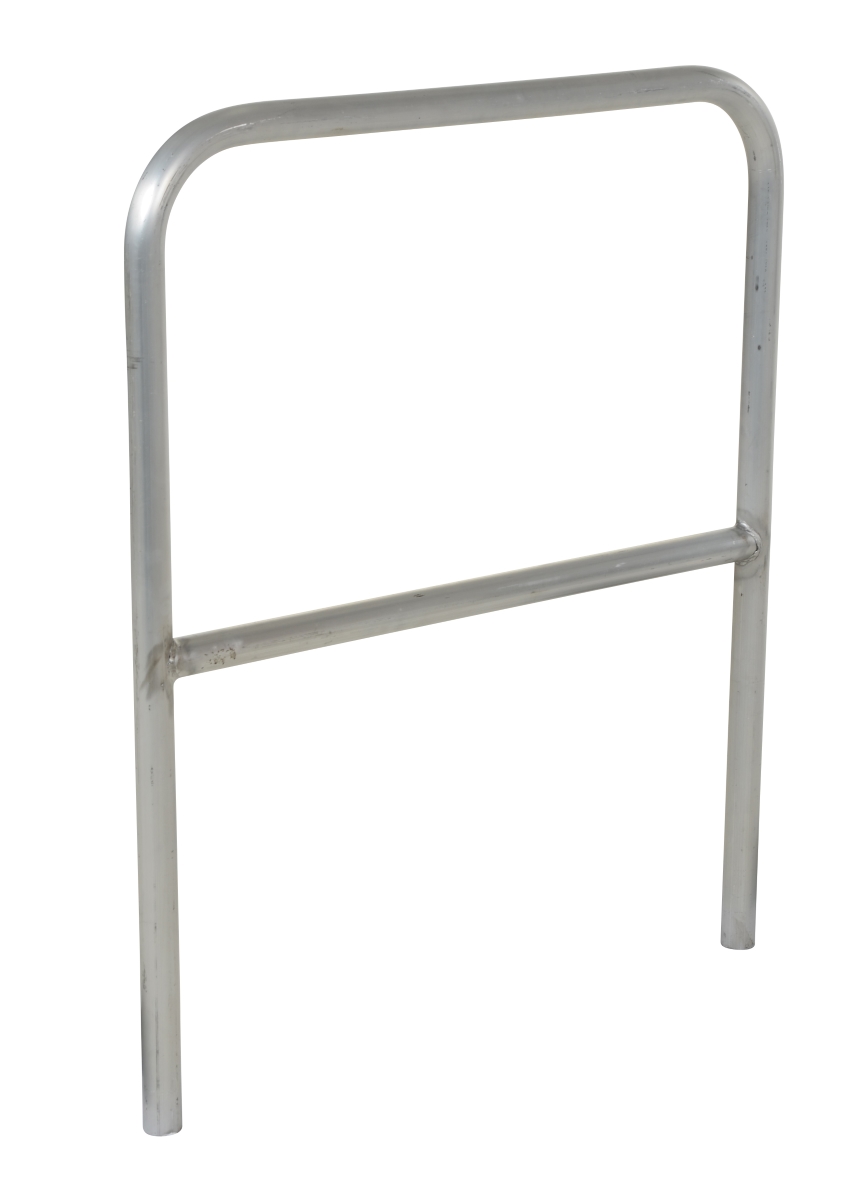 Vestil Aluminum Pipe Safety Railing - 36 In. Length - Silver