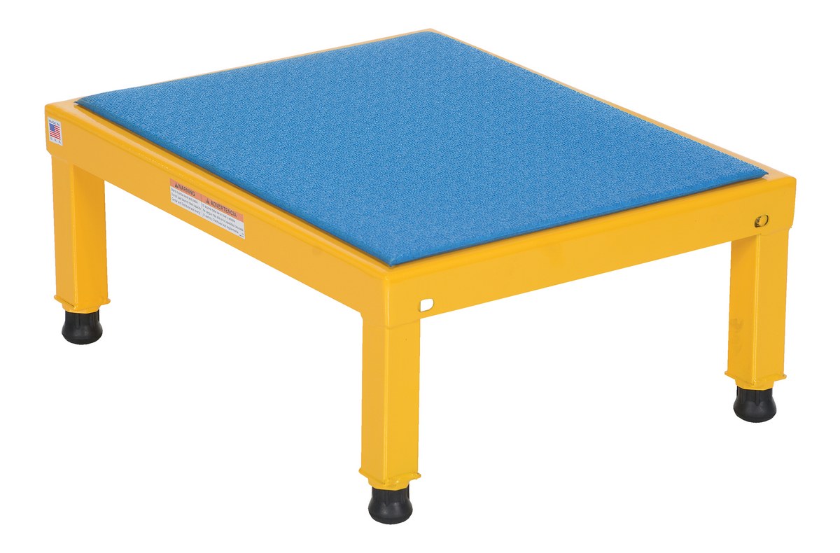 Vestil Steel Adjustable Work-Mate Stand - 24 In. x 19 In. x 10-1/2 In. 500 lb - Yellow