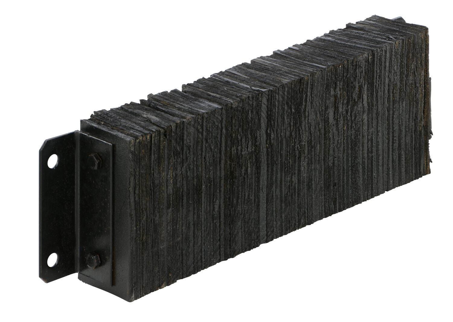 Vestil Laminated Rubber Dock Bumper - 10 In. x 30 In. x 4-1/2 In. - Black