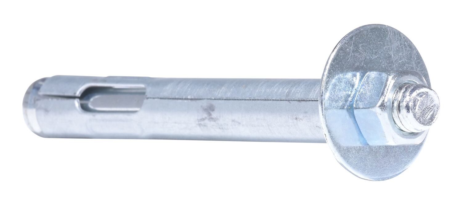 Vestil Steel Concrete Sleeve Anchor Bolts - 1/2 In. x 4 In. - Silver