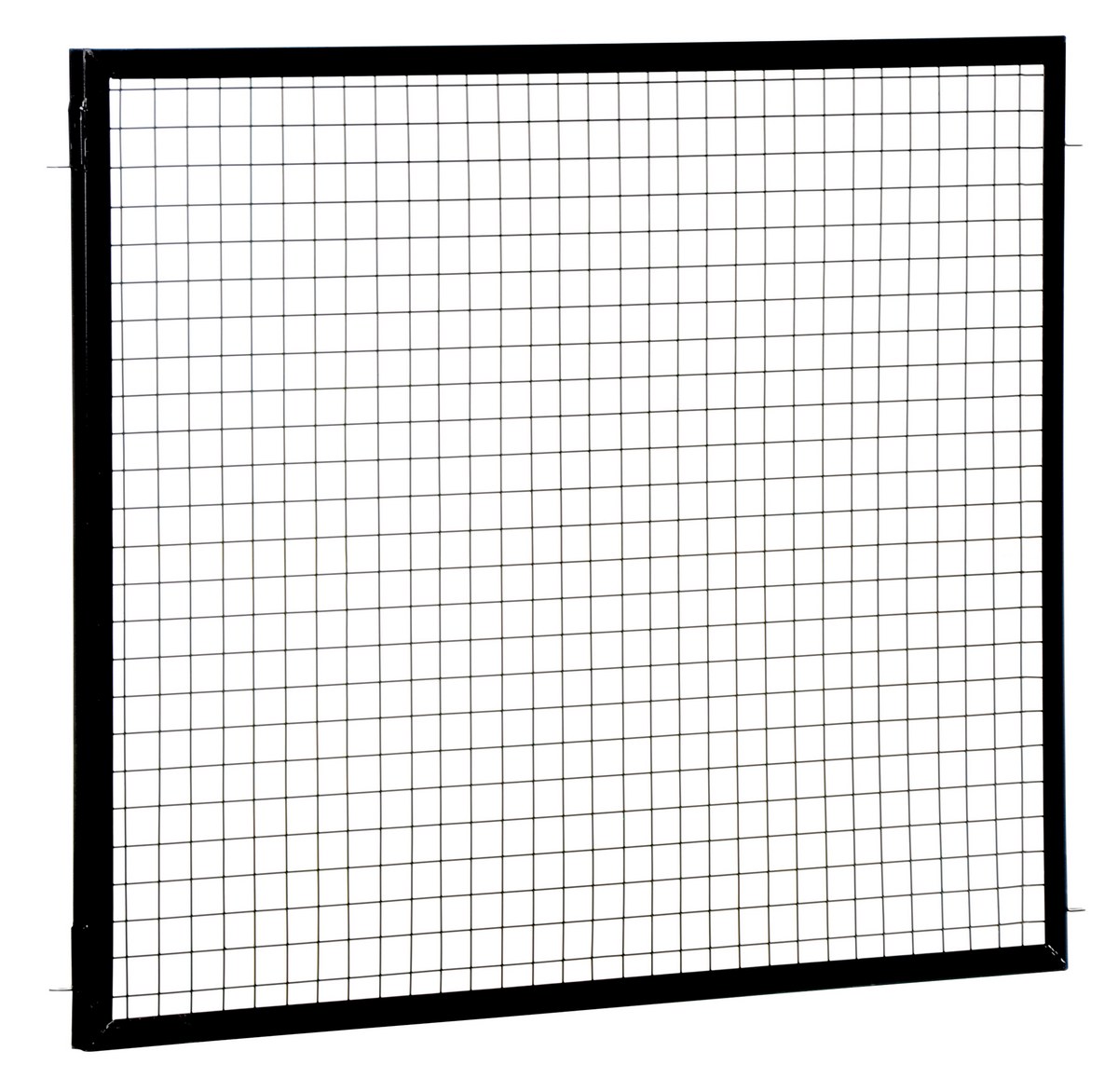 Vestil Steel Adjustable Perimeter Guard Systems Guard Panel - 4 Ft. x 5 Ft. - Black
