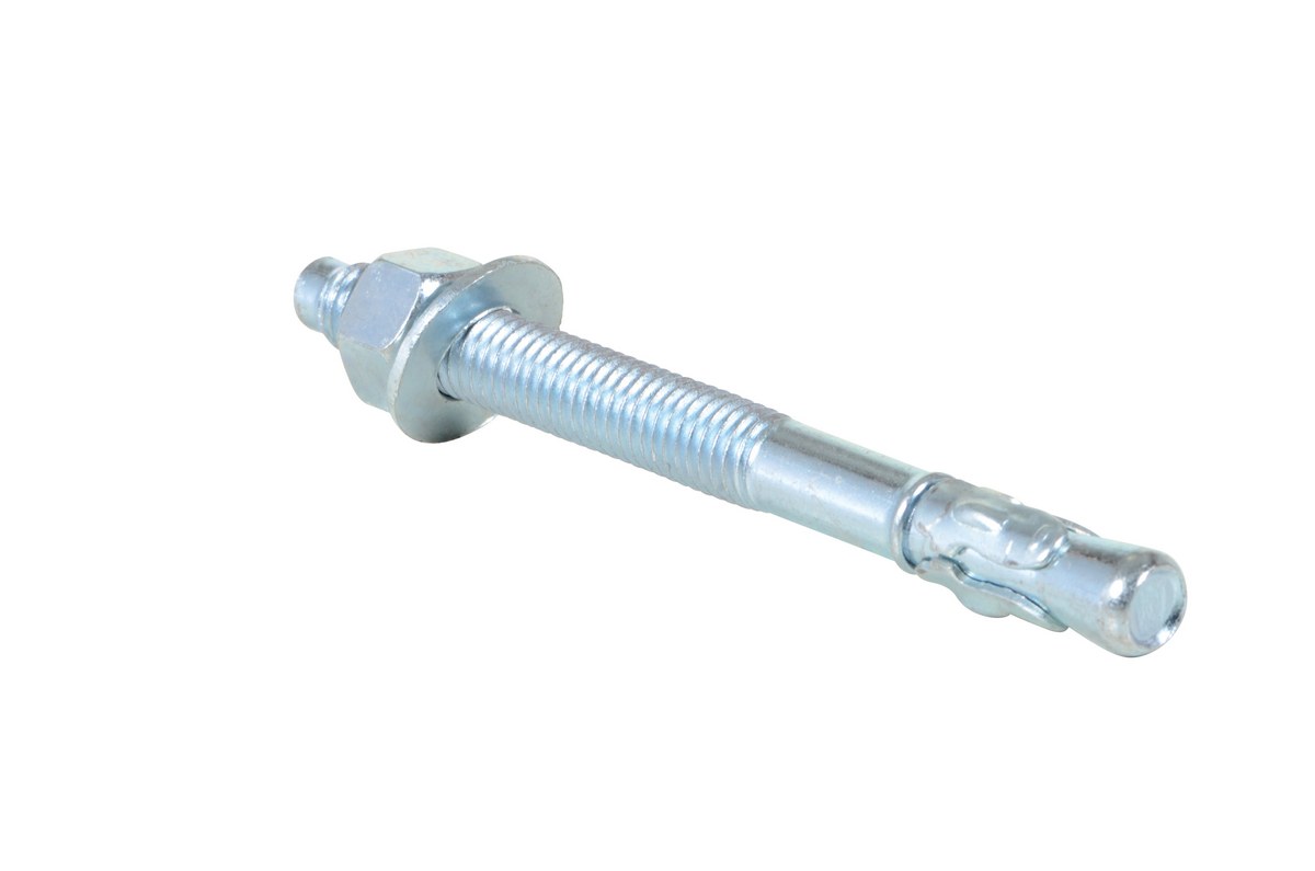 Vestil Steel Concrete Sleeve Anchor Bolts - 1/2 In. x 5 In. - Silver