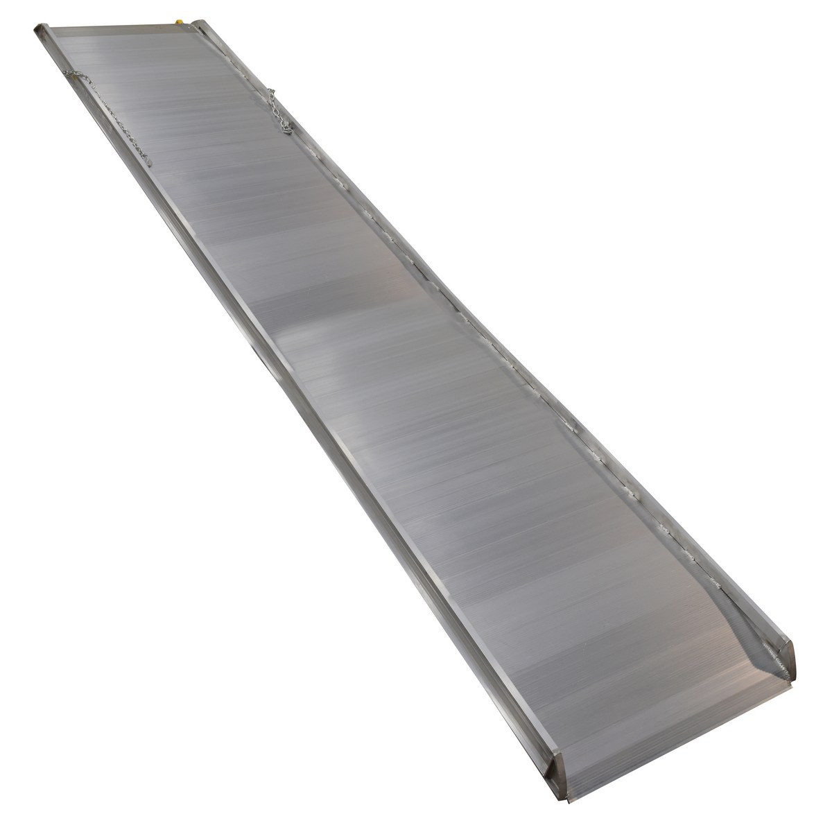Vestil Aluminum Wheel Walk Ramp Steel Hook Style - 194-5/8 In. x 38 In. 1000 lb - Silver