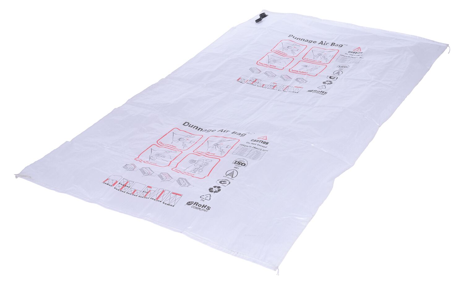 Vestil Polypropylene Inflatable Dunnage Bag - 48 In. x 84 In. Level 1 - White