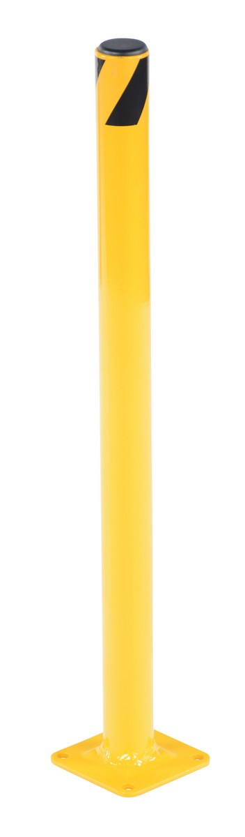 Vestil Steel Pipe Safety Bollard - 24 In. x 1-3/4 In. - Yellow