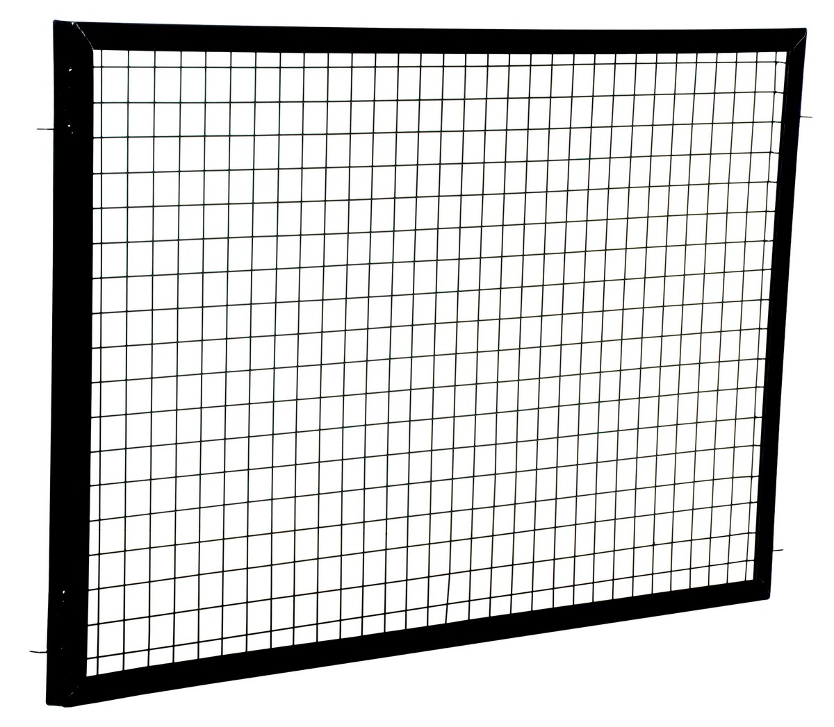 Vestil Steel Adjustable Perimeter Guard Systems Guard Panel - 3 Ft. x 5 Ft. - Black