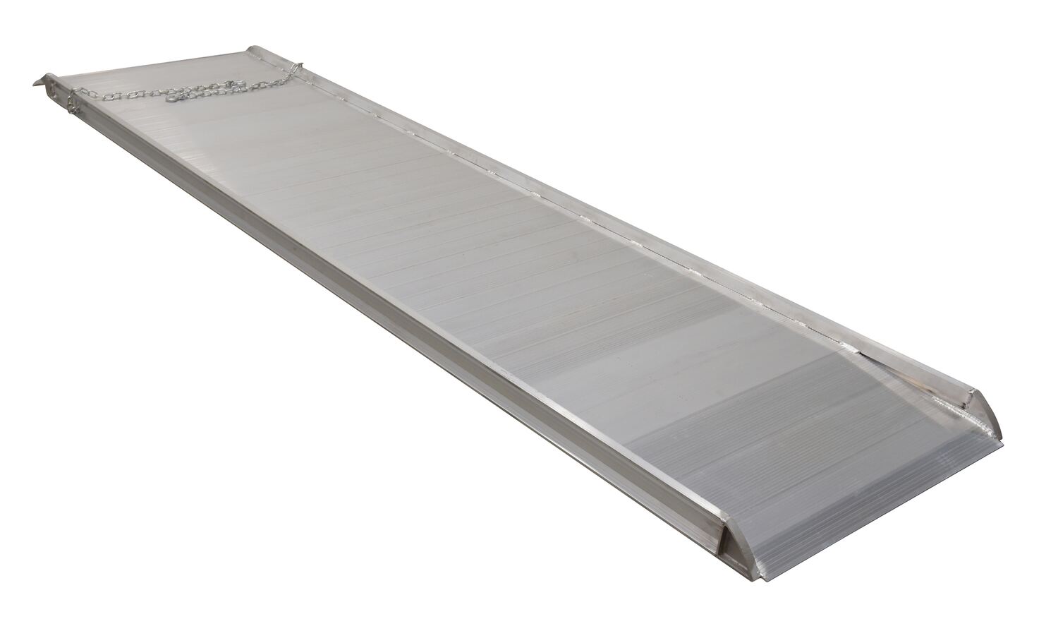 Vestil Aluminum Wheel Walk Ramp Overlapping Style - 144 In. x 38 In. 1900 lb - Silver