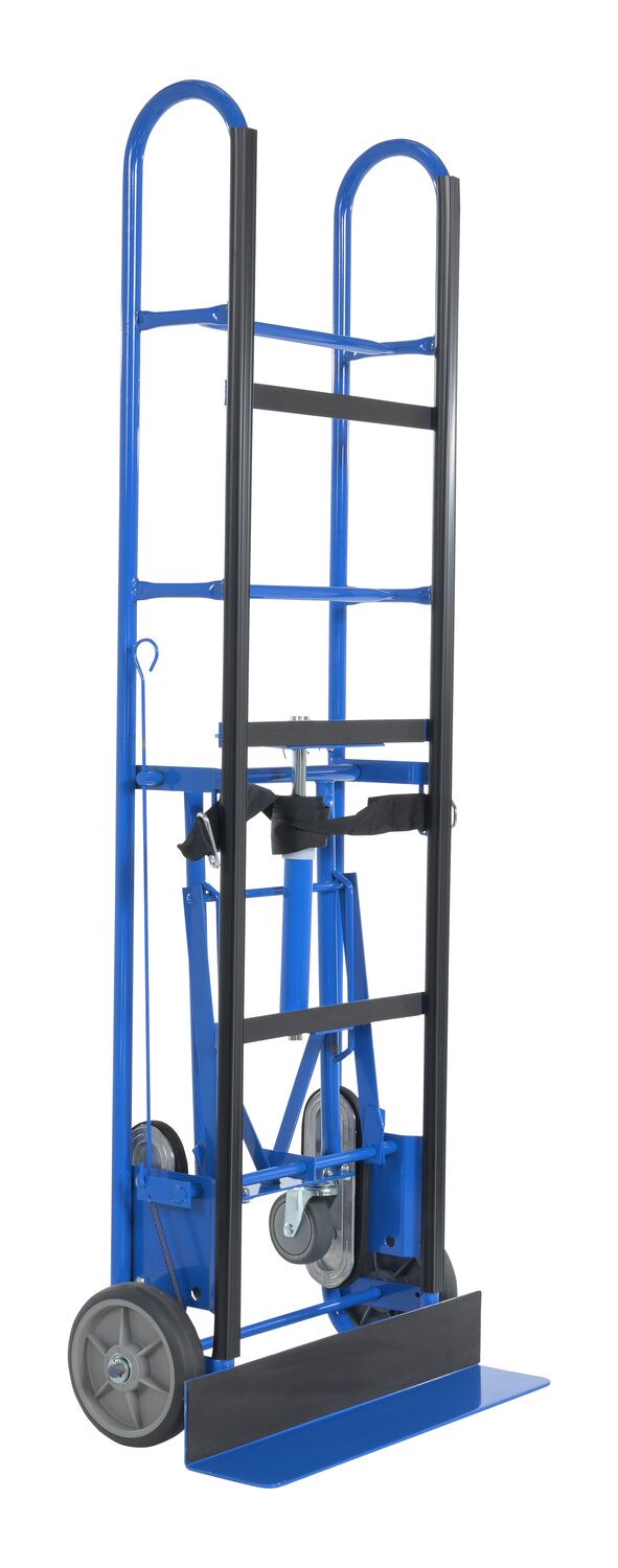 Vestil Steel Ratchet Appliance Cart - 17 In. x 24 In. x 66 In. 1200 lb - Blue