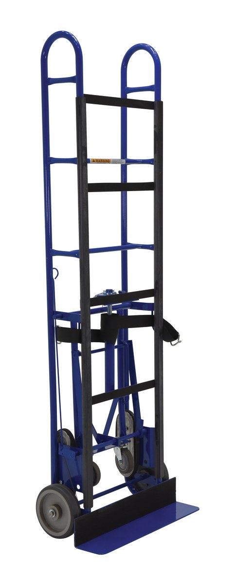 Vestil Steel Ratchet Appliance Cart - 17 In. x 24 In. x 72 In. 1200 lb - Blue