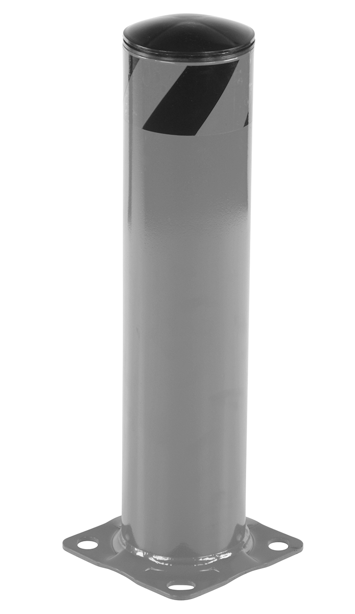 Vestil Steel Pipe Safety Bollard - 36 In. x 5-1/2 In. - Gray Semi Gloss