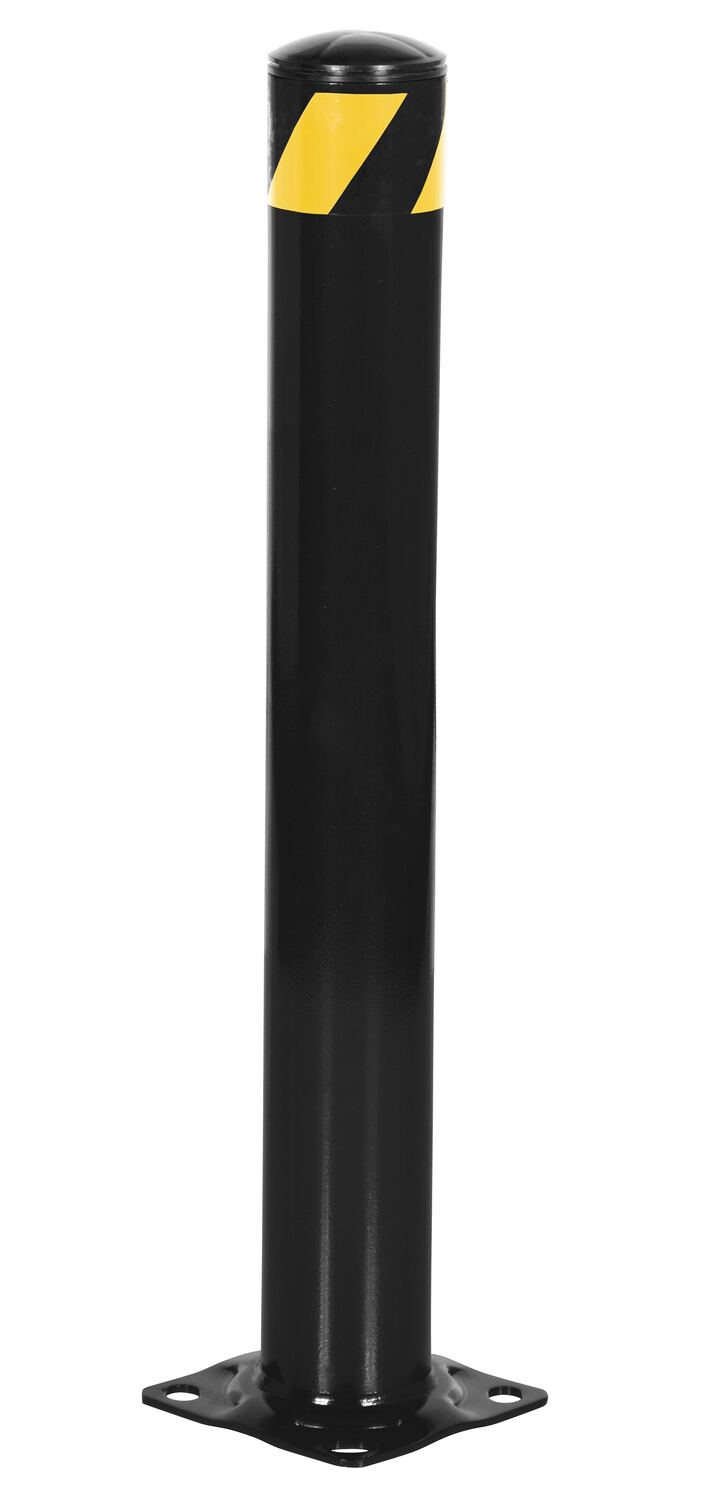Vestil Steel Pipe Safety Bollard - 36 In. x 4-1/2 In. - Black