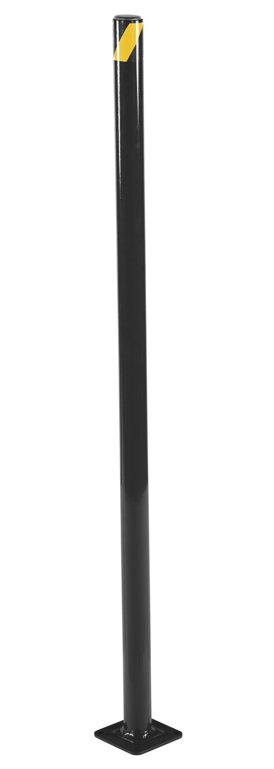 Vestil Steel Pipe Safety Bollard - 42 In. x 1-3/4 In. - Black