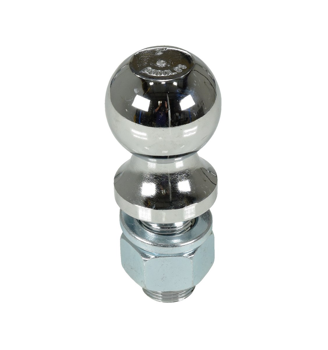 Vestil Steel Bolt On Tow Ball - 2 In. Diameter 5000 lb - Silver