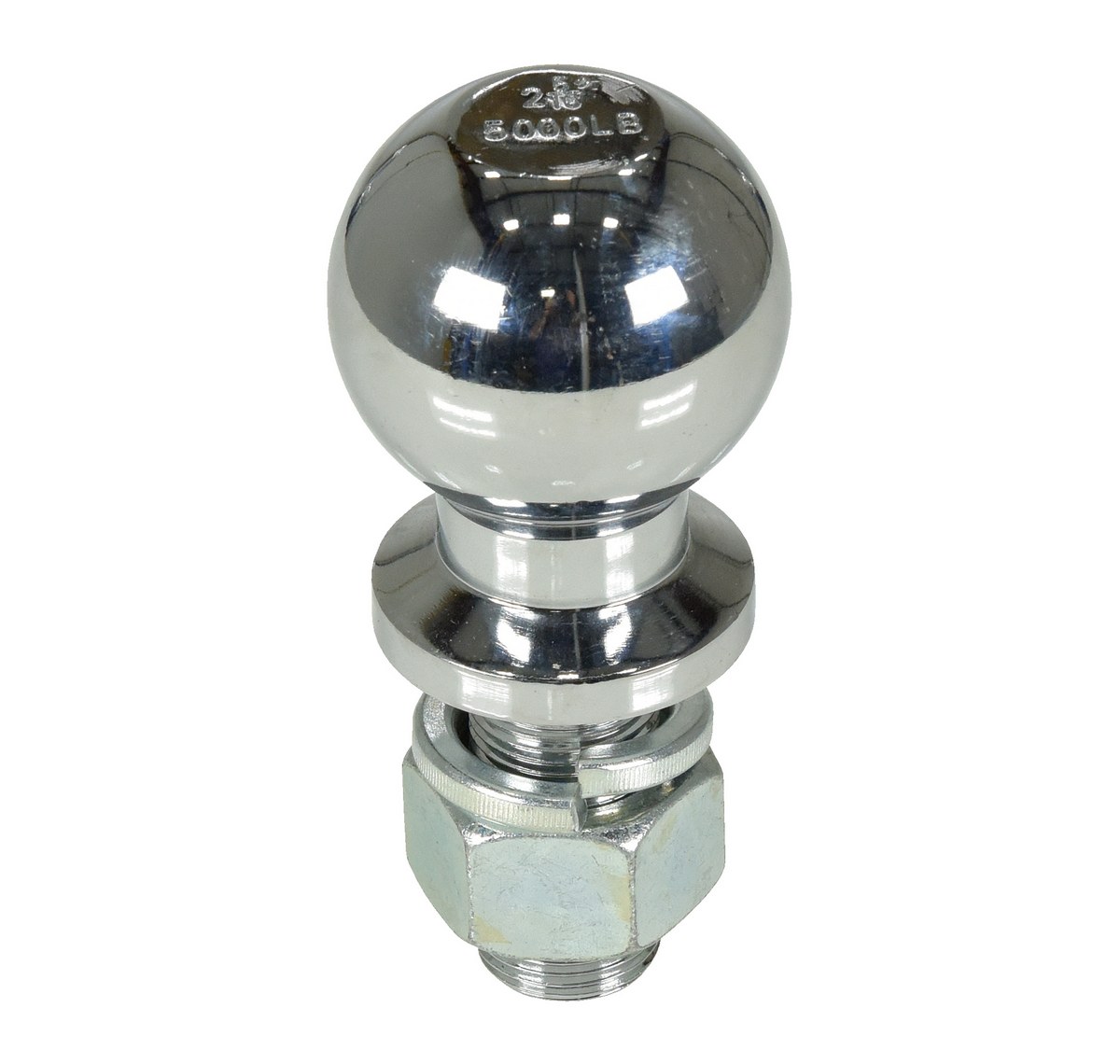 Vestil Steel Bolt On Tow Ball - 2-5/16 In. Diameter 5000 lb - Silver