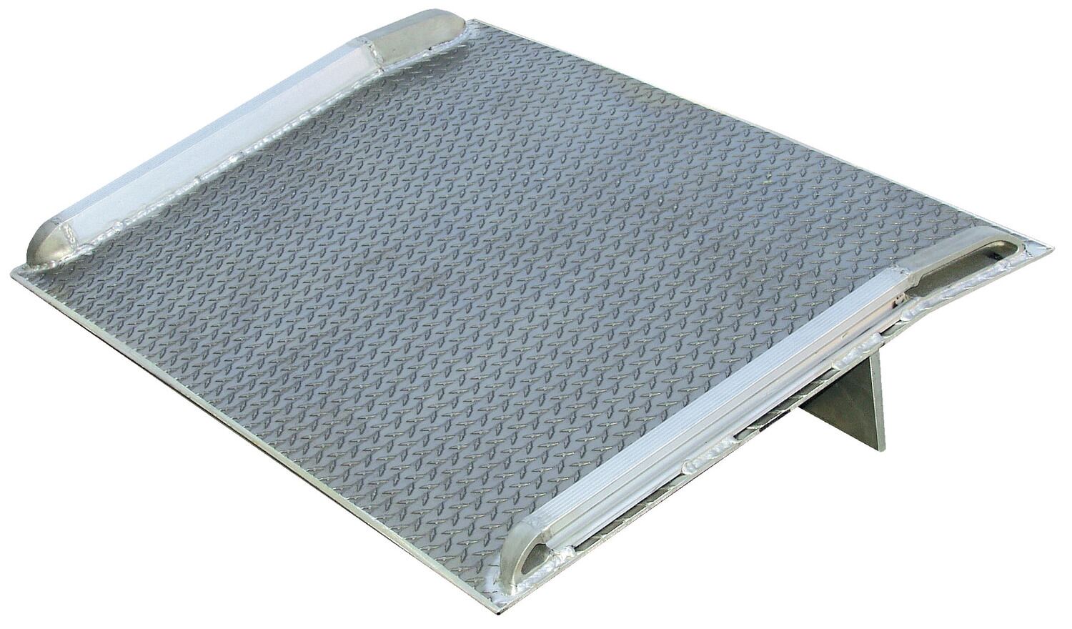 Vestil Aluminum Truck Dock Board - 78 In. x 48 In. 7000 lb - Silver