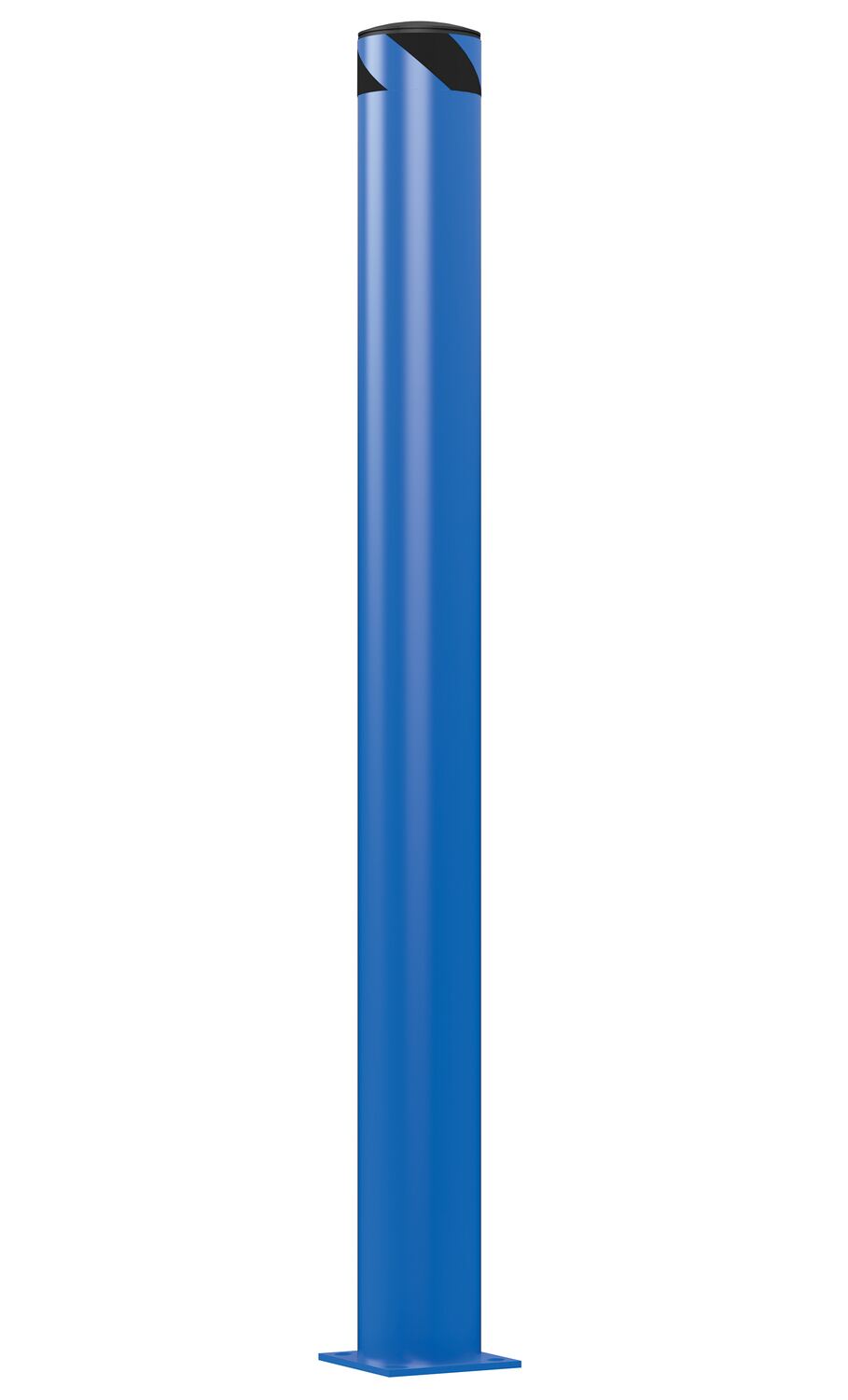 Vestil Steel Pipe Safety Bollard - 72 In. x 6-1/2 In. - Blue