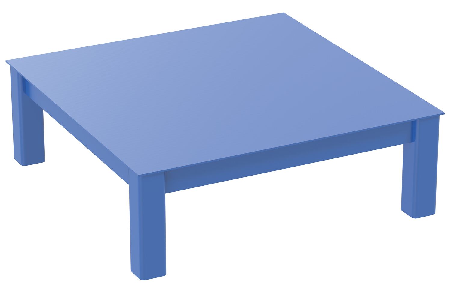 Vestil Factory Installed Steel Elevated Bases for Carousels - 36 In. x 12 In. 4000 lb - Blue
