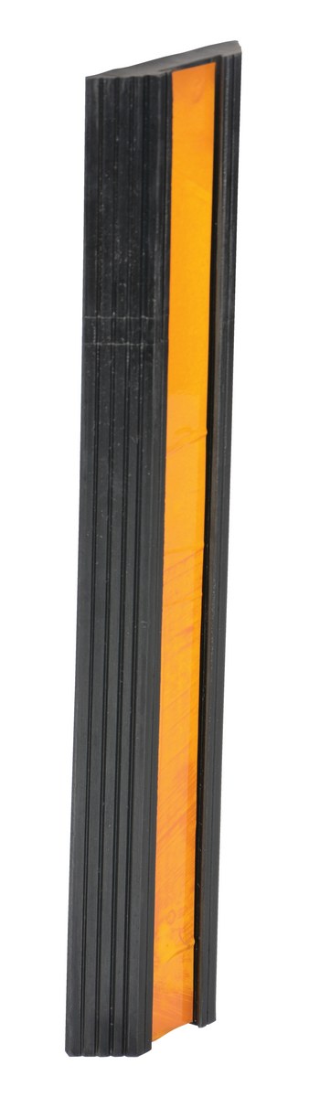 Vestil Rubber Extruded Bumper Stop - 24 In. x 5-1/2 In. x 1-1/4 In. - Black
