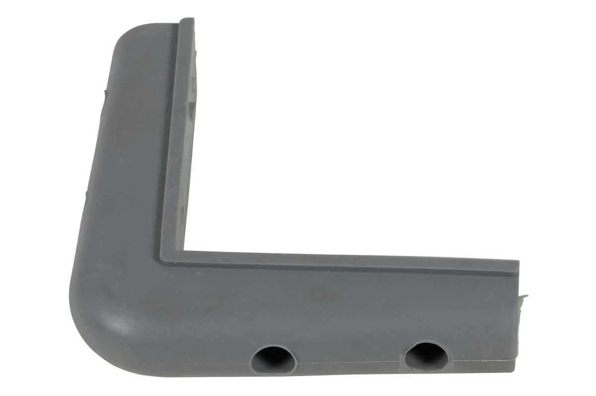 Vestil Rubber Corner Guard - 28 Pieces 5/8 In. - Gray