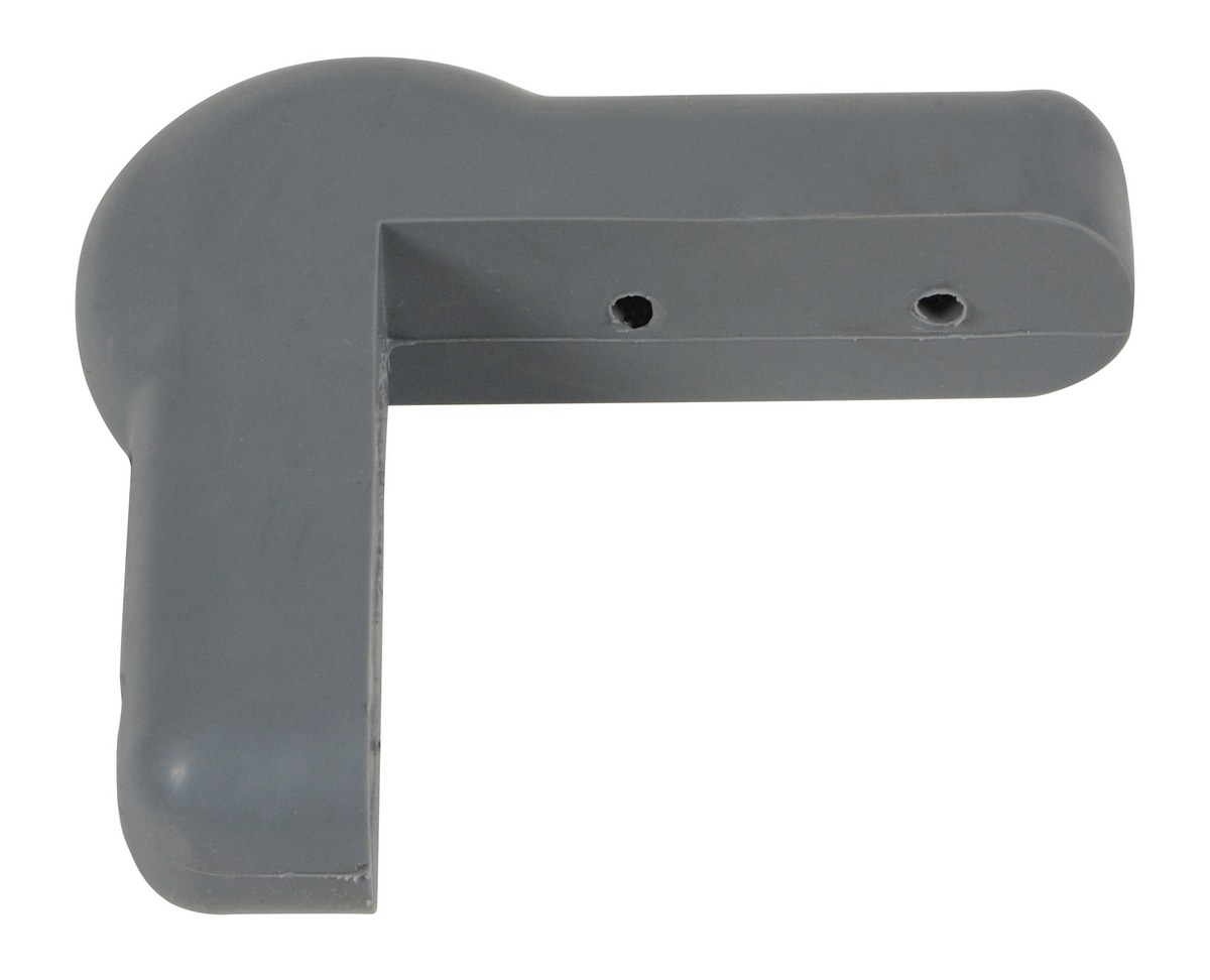 Vestil Rubber Corner Guard - 12 Pieces 1-1/16 In. - Gray