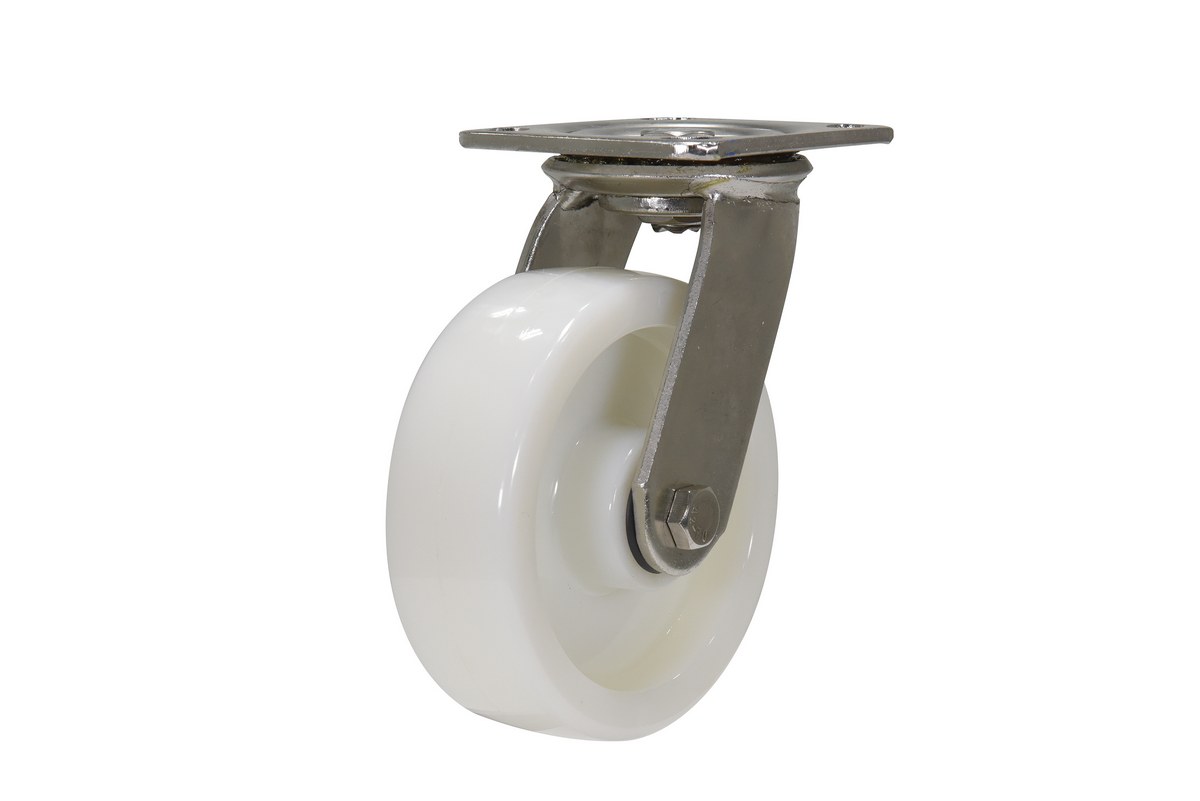 Vestil Nylon Swivel Caster - 6 In. Diameter x 2 In. Width 1764 lb - White