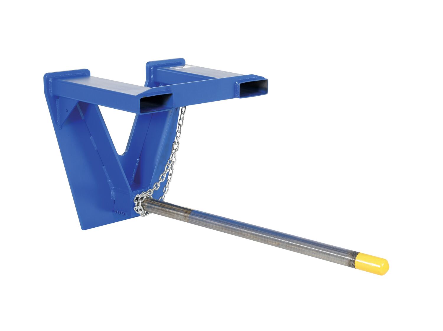 Vestil Steel Rug Ram Boom Fork Mounted Inverted - 48 In. Long 2500 lb - Blue