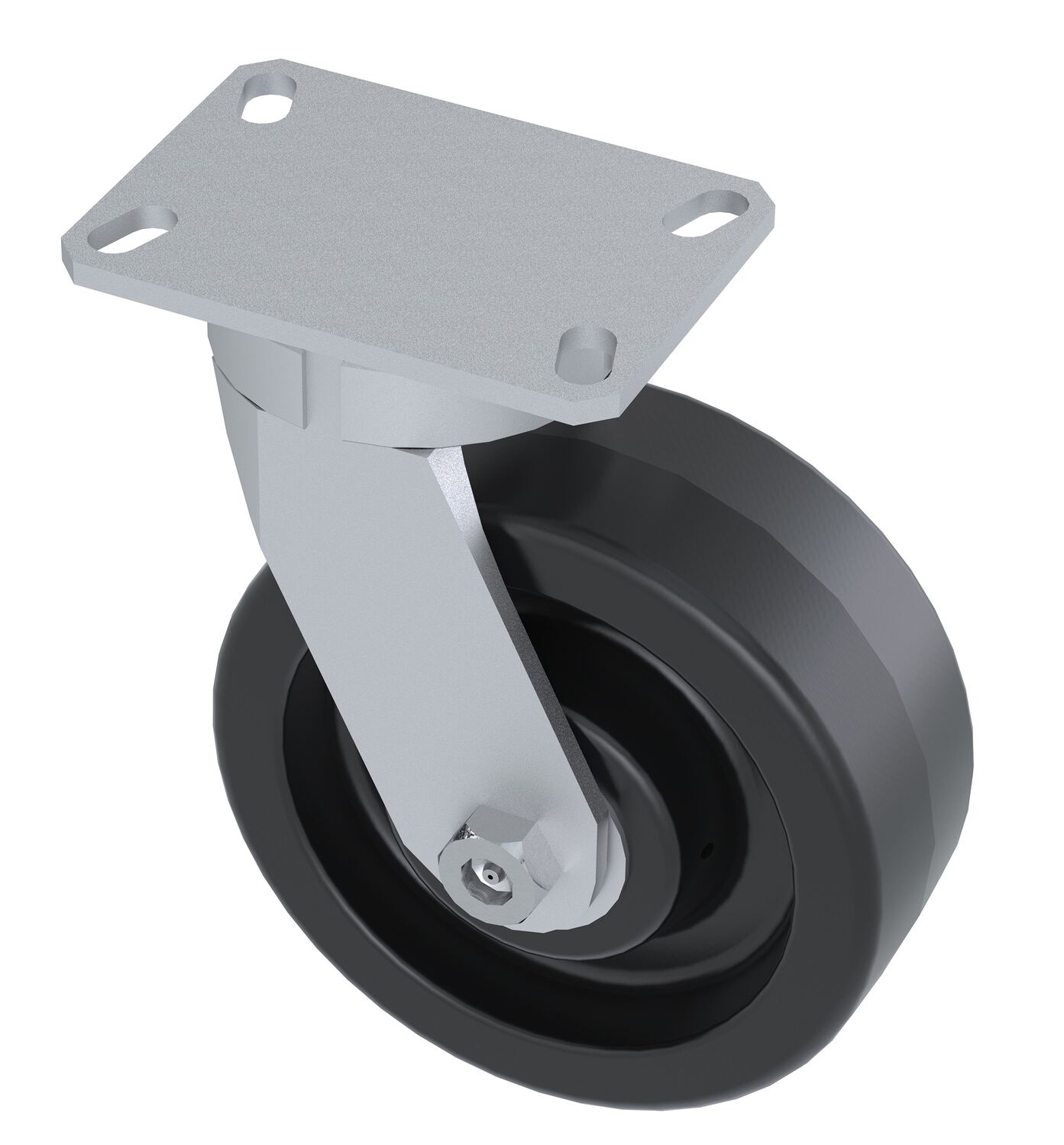 Vestil Phenolic Swivel Caster - 8 In. Diameter x 3 In. Width 2500 lb - Black