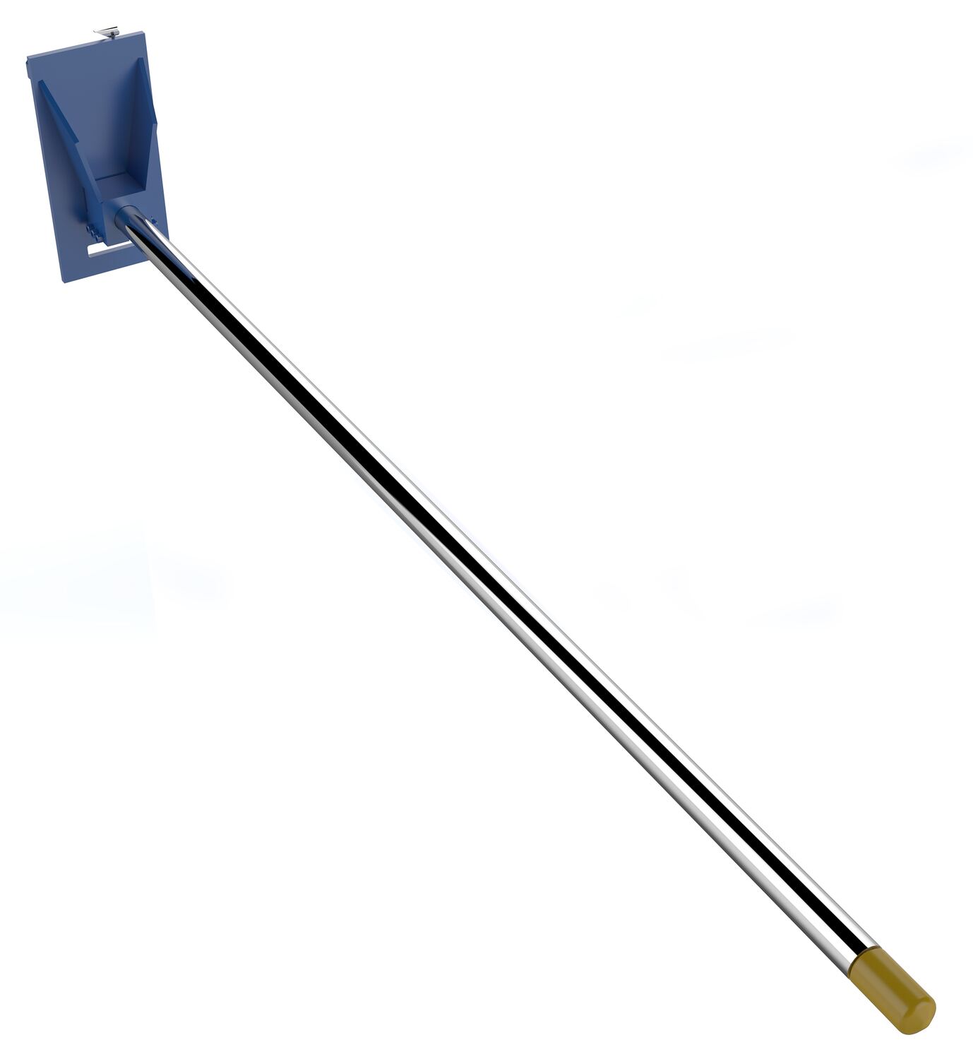 Vestil Steel Carriage Mount Class III Rug Ram Boom - 120 In. 2500 lb - Blue/Silver
