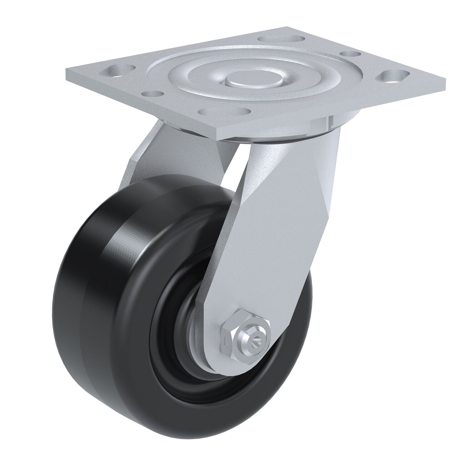 Vestil Phenolic Swivel Caster - 4 In. Diameter x 2 In. Width 800 lb - Black
