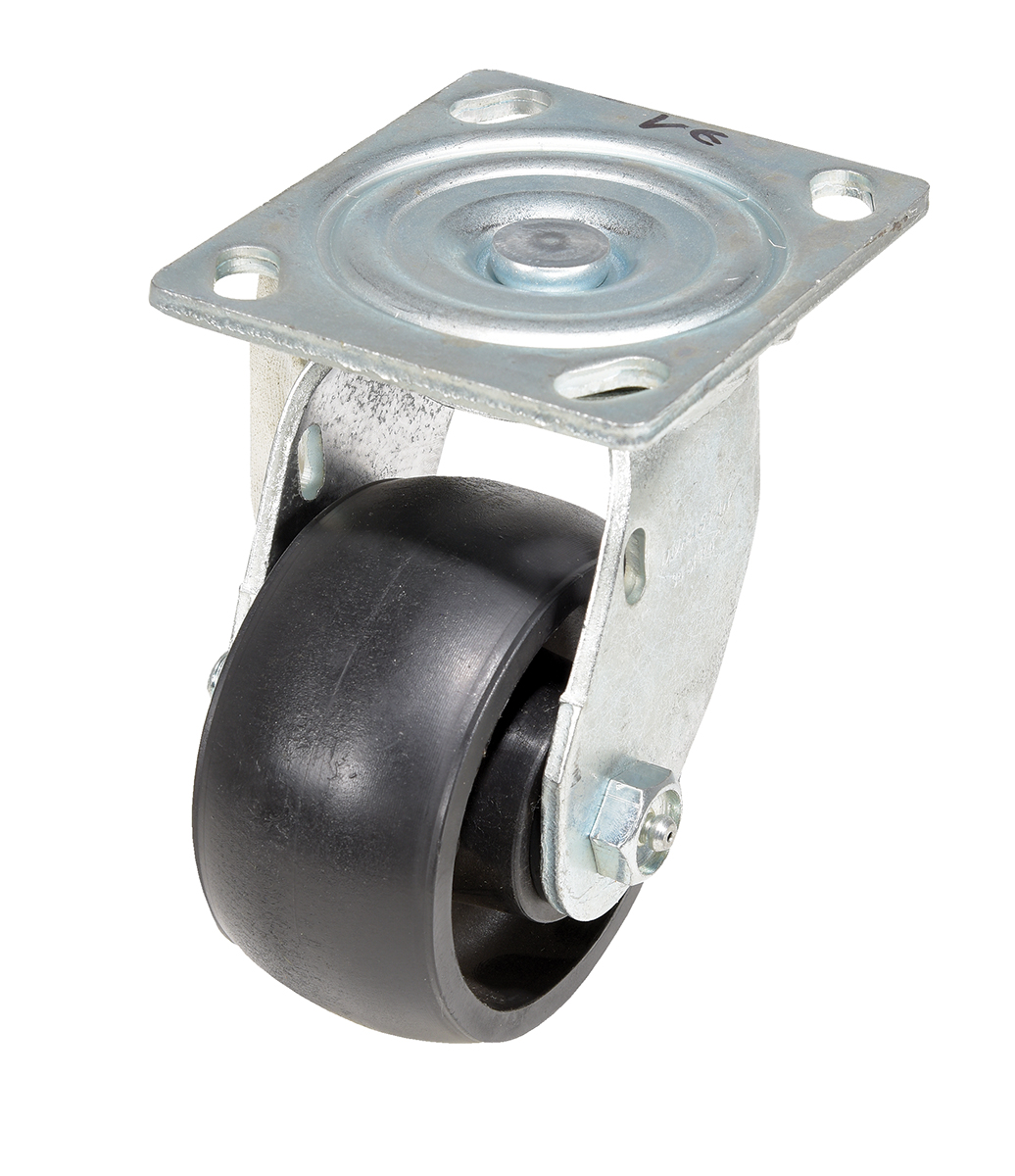 Vestil Glass Filled Nylon Swivel Caster - 4 In. Diameter x 2 In. Width 800 lb - Black