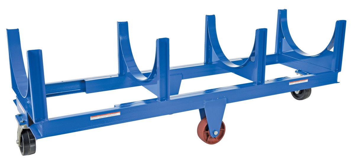Vestil Steel Heavy Duty Cradle - 99-1/16 In. x 31-1/2 In. x 32-3/8 In. 10000 lb - Blue