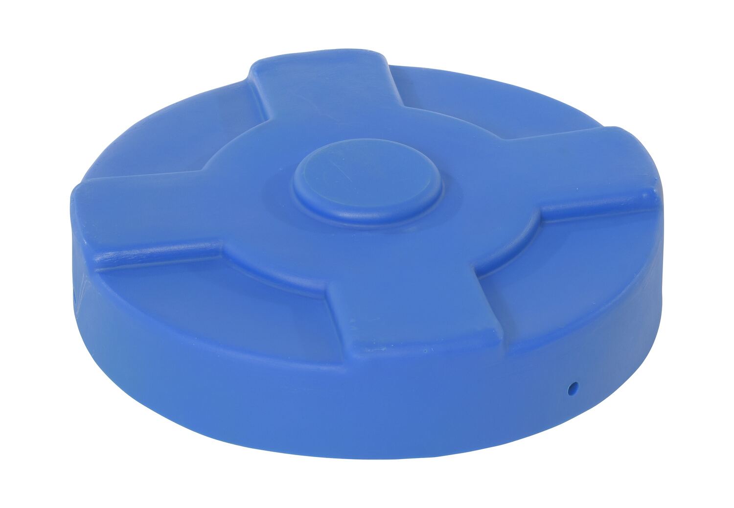 Vestil Low-Density Polyethylene Drum Cover - 30 Gallon - Blue