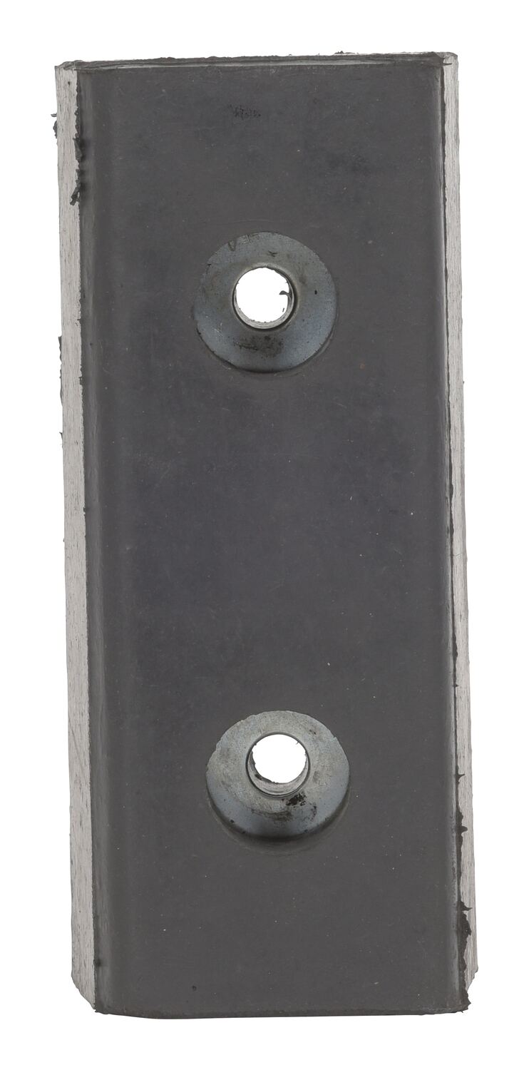 Vestil Hardened Molded Rubber Bumper - 10 In. Length - Black