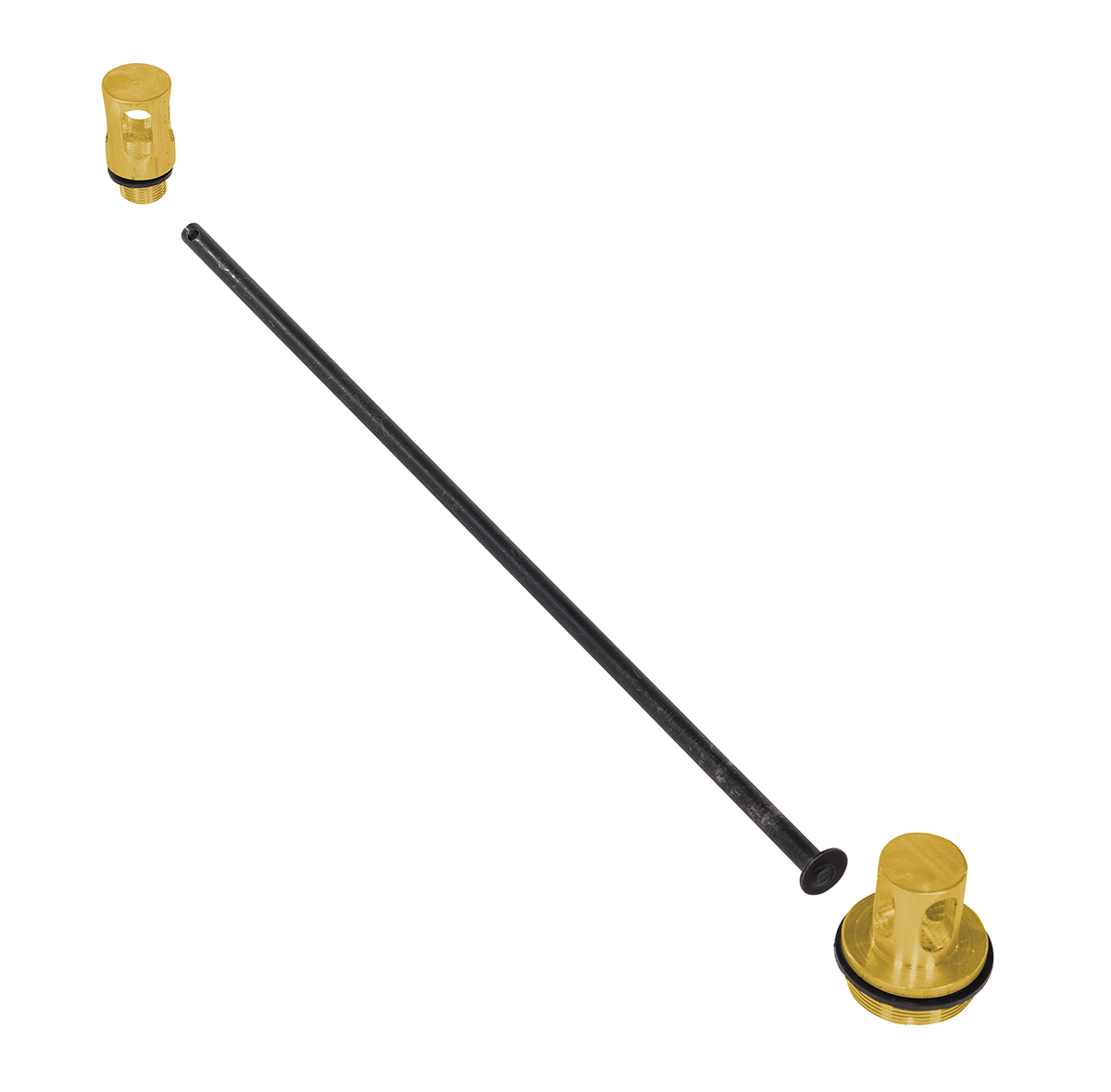 Vestil Brass Double Drum Lock - 55 Gallon 3 In. x 23-1/8 In. x 3 In. Bronze