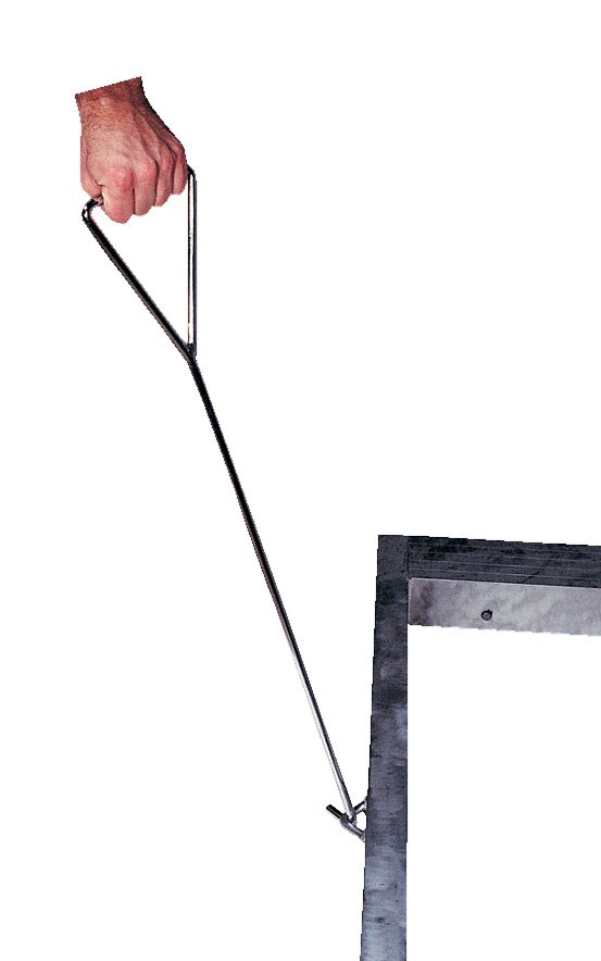 Vestil Factory Installed Loops/Handle For Aluminum Pallet Dolly