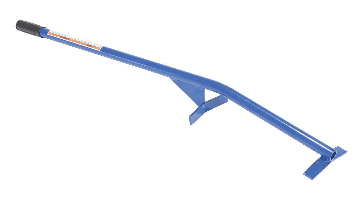 Vestil Steel Manual Drum Spender/Tipper - 41 In. x 5-7/8 In. x 4-7/8 In. - Blue