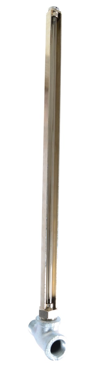 Vestil Steel Horizontal Drum Gauge Level Indicator Fits - 3/4 In. Drum Opening
