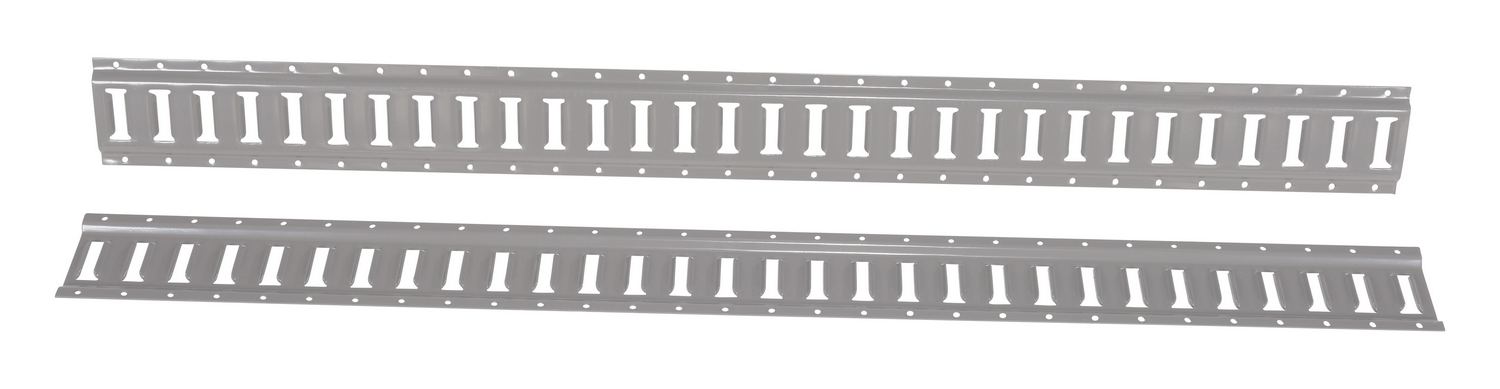 Vestil Steel E-Track - 5 Ft. Length 2 Pack - Gray