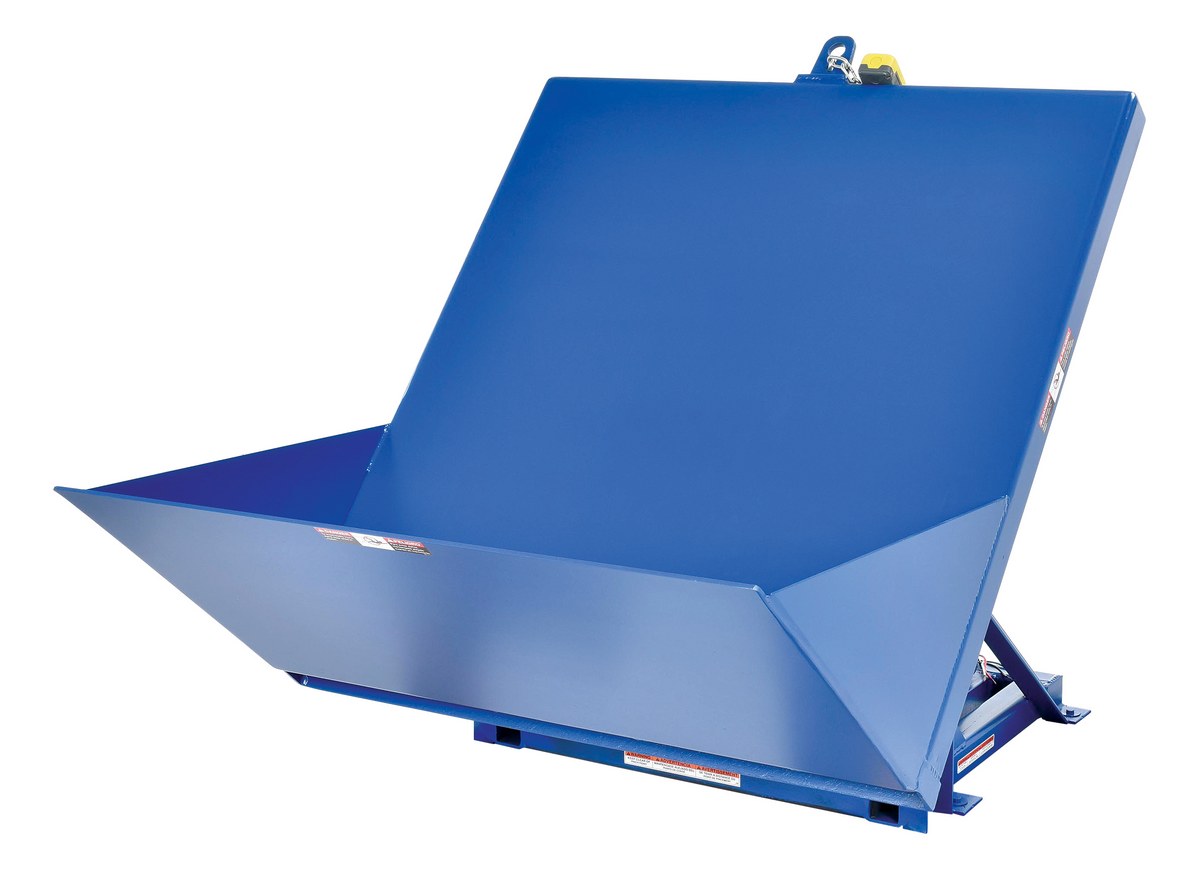 Vestil Steel Efficiency Master Tilt Table - 90 Degree Tilt 42 In. x 50 In. 4000 lb - Blue