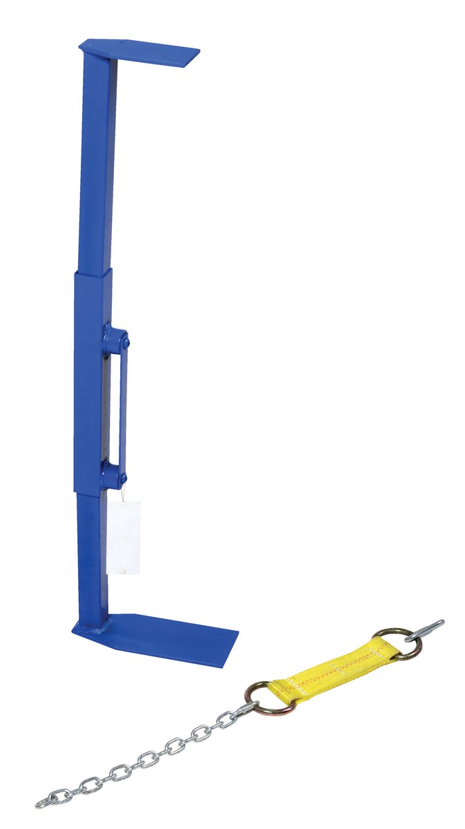 Vestil Steel Fiber and Plastic Drum Adapter Carrier/Rotator For - 30 Gallon and 55 Gallon Drums - Blue