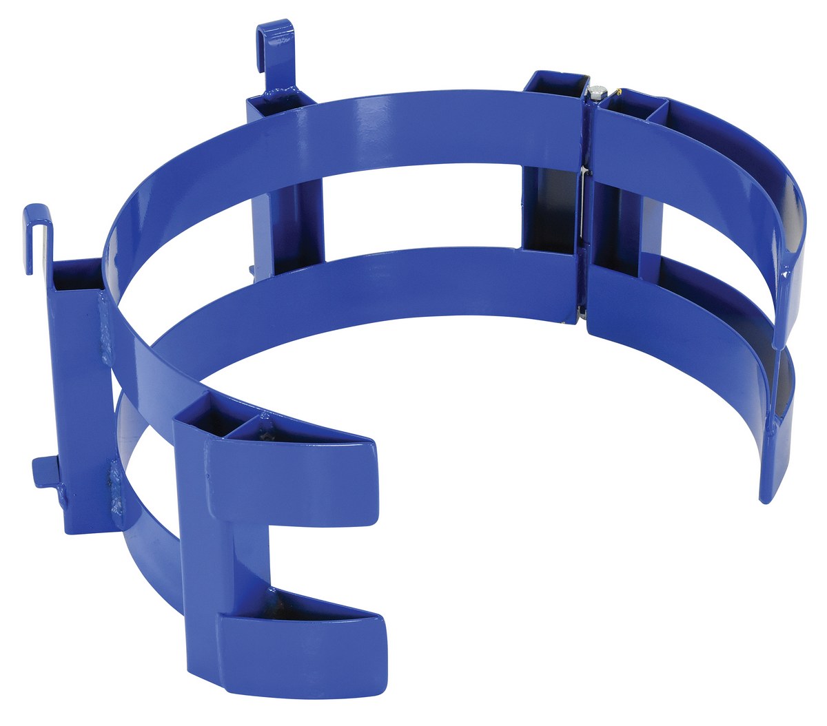 Vestil Steel Saddle Drum Adapter Carrier/Rotator For - 30 Gallon Drums - Blue